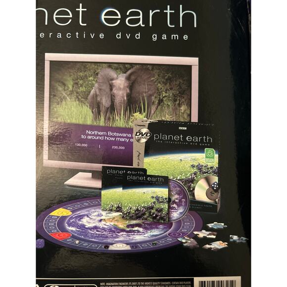 GUC Imagination BBC Planet Earth DVD Game Test Your Knowledge Interactive - Picture 6 of 6